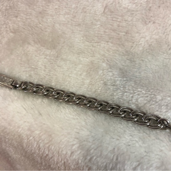 Vintage Forstner child or ladies double link ID bracelet - Picture 5 of 8